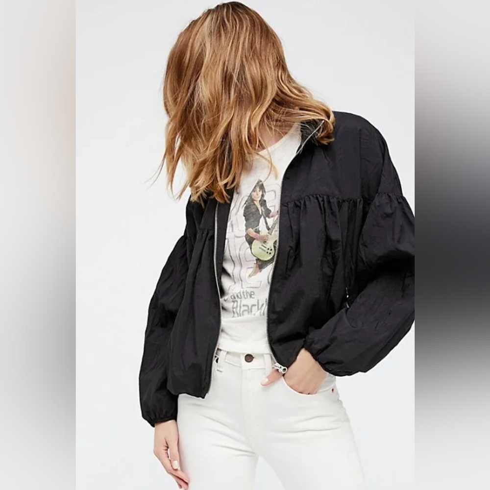 NWOT FREE PEOPLE BOMBER JACKET